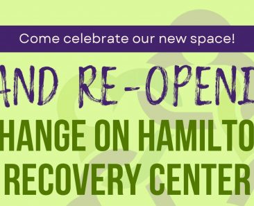 Change on Hamilton Grand Opening Flyer