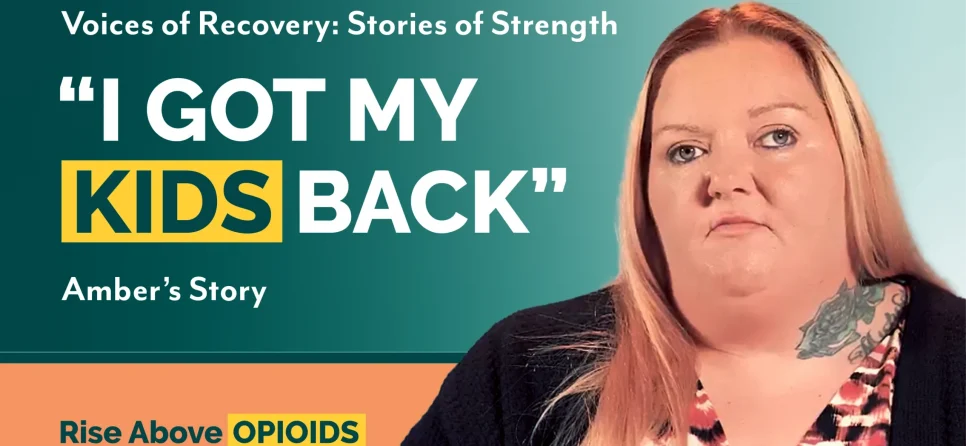 Amber shares her addiction recovery story